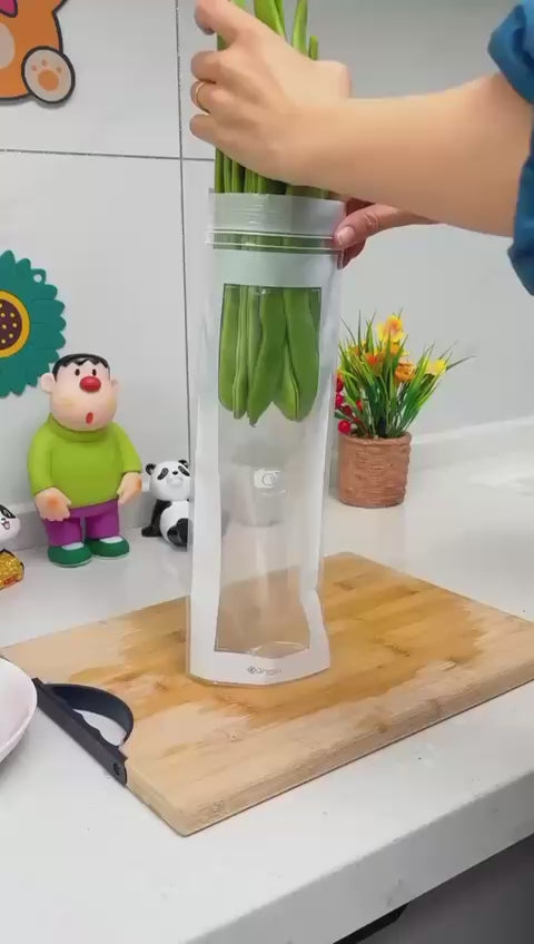 15 Pcs Reusable Refrigerator Storage Bags